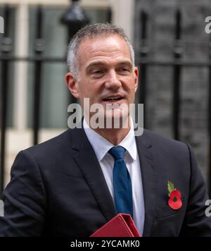 Londres, Royaume-Uni. 22 octobre 2024. Peter Kyle, secrétaire scientifique, lors d'une réunion du cabinet au 10 Downing Street London. Crédit : Ian Davidson/Alamy Live News Banque D'Images