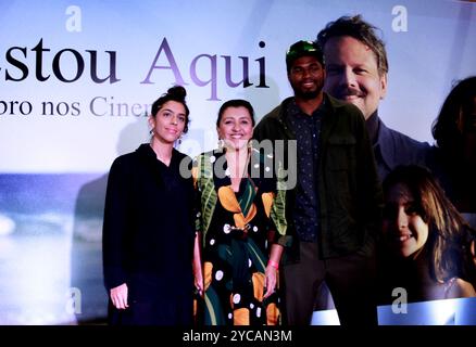 Rio de Janeiro, Brésil. 22 octobre 2024. Le salon de Rio de Janeiro aura lieu au Cine Odeon à Rio de Janeiro le 21 septembre. De grands noms de la distribution, tels que Fernanda Montenegro, Fernanda Torres, Camila Pitanga, Humberto Carrao et Valentina Herszage, assistez au lancement. (Photo de Onofre Veras/Thenews2/NurPhoto) crédit : NurPhoto SRL/Alamy Live News Banque D'Images