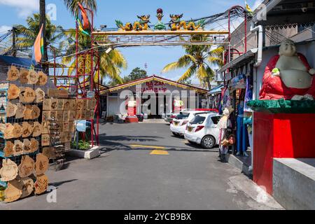bazar, souvenir, Grand Baie, Océan Indien, île, Maurice, Afrique, Bazar, souvenir, Indischer Ozean, Insel, Afrika Banque D'Images