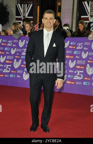 Londres, Royaume-Uni. 21 octobre 2024. Max Whitlock au Pride of Britain Awards 2024, Grosvenor House Hotel, Park Lane, le lundi 21 octobre 2024 à Londres, Angleterre, Royaume-Uni. CAP/CAN © CAN/Capital Pictures crédit : Capital Pictures/Alamy Live News Banque D'Images