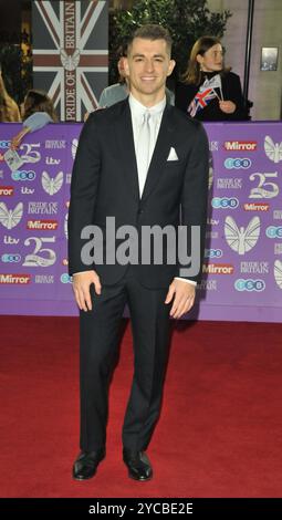 Londres, Royaume-Uni. 21 octobre 2024. Max Whitlock au Pride of Britain Awards 2024, Grosvenor House Hotel, Park Lane, le lundi 21 octobre 2024 à Londres, Angleterre, Royaume-Uni. CAP/CAN © CAN/Capital Pictures crédit : Capital Pictures/Alamy Live News Banque D'Images