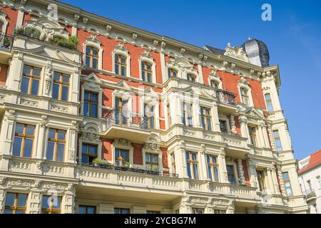 Altbau, Danziger Straße, Prenzlauer Berg, Pankow, Berlin, Deutschland Banque D'Images