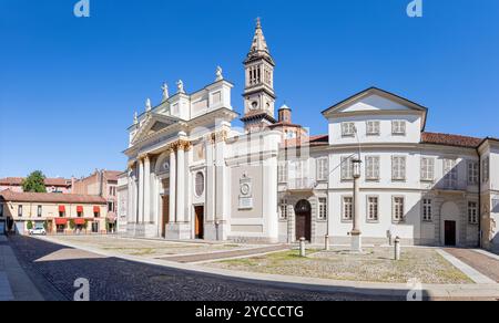 Alessandria - la cathédrale - Cattedrale dei Santi Pietro e Marco. Banque D'Images