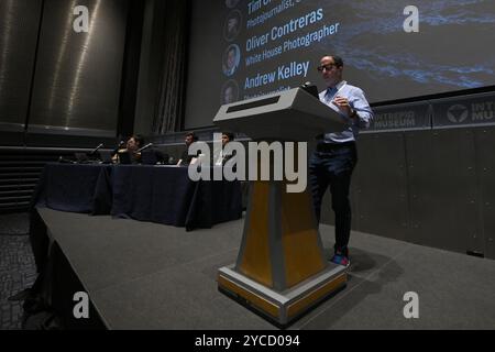 New York, États-Unis. 22 octobre 2024. Jonathan Wells, crédit : Sipa USA/Alamy Live News Banque D'Images