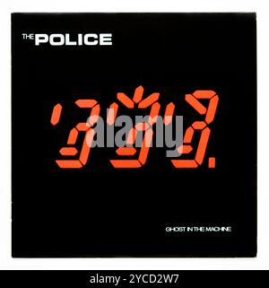 Reprise LP de Ghost in the machine, le quatrième album studio de The police, sorti en 1981 Banque D'Images