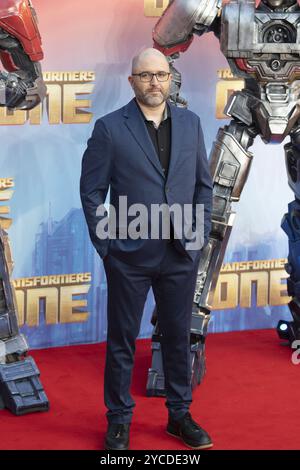 Première européenne de 'Transformers One', au Cineworld Leicester Square à Londres, Royaume-Uni avec : Josh Cooley où : Londres, Royaume-Uni quand : 19 Sep 2024 crédit : WENN Banque D'Images