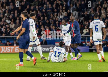 (C) Denis TRASFI / MAXPPP - à Boulogne-Billancourt au Parc des Princes le 22-10-2024 - UEFA Ligue des Champions, Ligue des Champions, Champion's Leagu Banque D'Images