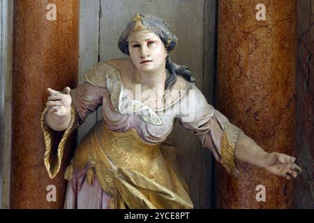 Saint Apollonia Banque D'Images