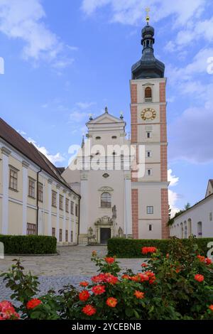 Monastère prémonstratène Abbaye de Geras, Geras, Waldviertel, basse-Autriche, Autriche, Europe Banque D'Images