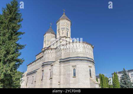 Monastère de Trei Ierarhi (monastère des Trois hiérarchies) à Iasi, Roumanie. Monument historique du XVIIe siècle à Iasi. Belle église Banque D'Images