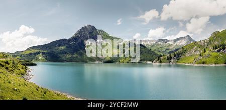 Spullersee, Vorarlberg, Autriche, Banque D'Images