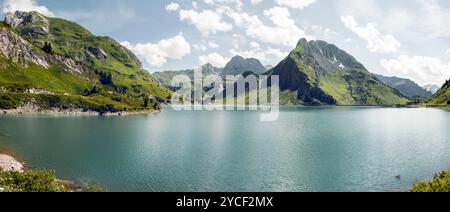 Spullersee, Vorarlberg, Autriche, Banque D'Images