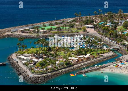 Anfi del Mar, Playa de la Verga, Arguineguin, Grande Canarie, Îles Canaries, Espagne Banque D'Images