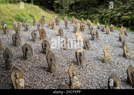 Sur l'île de Naoshima au Japon Banque D'Images