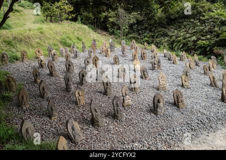 Sur l'île de Naoshima au Japon Banque D'Images