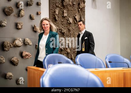 LA HAYE - Fleur Agema, ministre de la santé, du bien-être et des Sports, lors de l'adoption des états budgétaires du ministère de la santé, du bien-être et des Sports. ANP LINA SELG pays-bas Out - belgique Out Banque D'Images