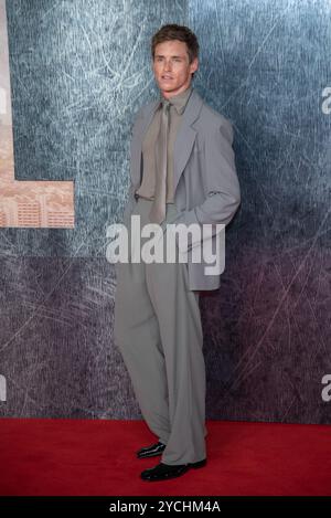 Londres, Royaume-Uni. 23 octobre 2024. Eddie Redmayne assiste à la première britannique de 'The Day of the Jackal' au Queen Elizabeth Hall. Crédit : SOPA images Limited/Alamy Live News Banque D'Images