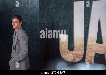 Londres, Royaume-Uni. 23 octobre 2024. Eddie Redmayne assiste à la première britannique de 'The Day of the Jackal' au Queen Elizabeth Hall. (Photo de Loredana Sangiuliano/SOPA images/Sipa USA) crédit : Sipa USA/Alamy Live News Banque D'Images