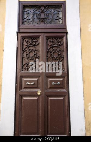 Vieille porte Banque D'Images