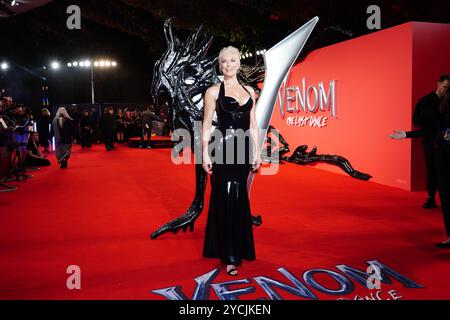 Hannah Waddingham assiste à la première de The Venom : The Last Dance UK au BFI IMAX de Londres. Date de la photo : mercredi 23 octobre 2024. Banque D'Images