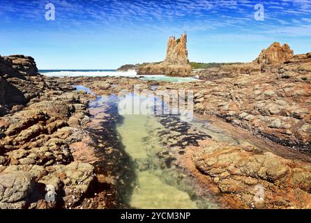 Cathedral Rock Kiama Banque D'Images