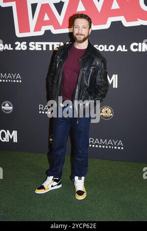 Milan, le photocall pour la prévisualisation du film Ricomincio Da Taaac. Sur la photo : Maurizio Merluzzo Banque D'Images