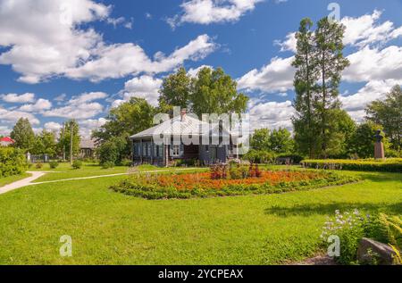 Musée Homestead Suvorov à Konchanskoe-Suvorovsk Banque D'Images