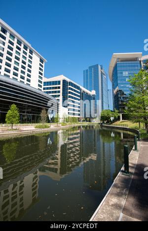 The Woodlands, Texas Banque D'Images