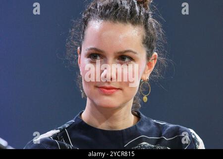 Francfort-sur-le-main, Hesse, Deutschland, 16.10.2024, Messe : Frankfurter Buchmesse : Maria Bidian *** Francfort-sur-le-main, Hesse, Allemagne, 16 10 2024 Foire du livre de Francfort Maria Bidian Copyright : xdtsxNachrichtenagenturx dts 48845 Banque D'Images