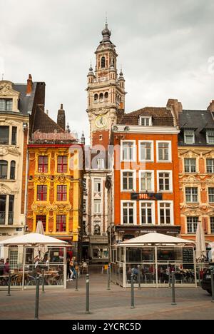 Le centre-ville de Lille, France Banque D'Images