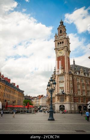 Le centre-ville de Lille, France Banque D'Images