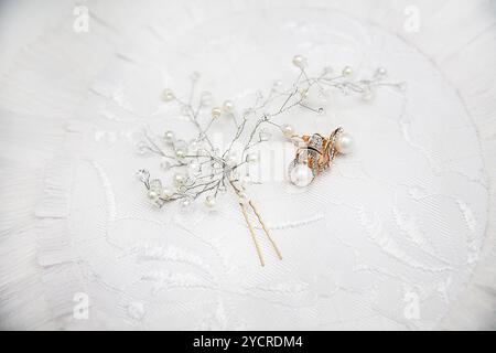 Mariées bijoux décoration de mariée traditionnelle Banque D'Images