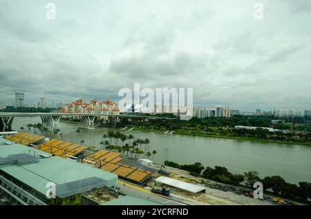 Circuit de formule 1/F1 de Singapour Banque D'Images