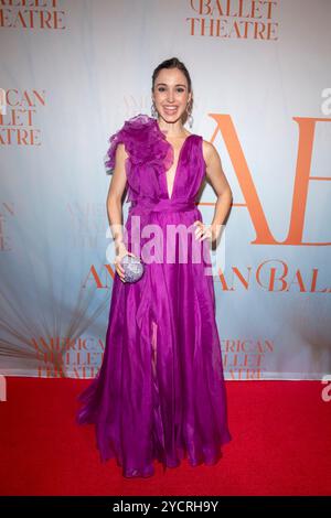 New York, États-Unis. 23 octobre 2024. NEW YORK, NEW YORK - 23 OCTOBRE : Betsy McBride assiste à l'American Ballet Theatre Fall Gala au David H. Koch Theater au Lincoln Center le 23 octobre 2024 à New York. Crédit : Ron Adar/Alamy Live News Banque D'Images