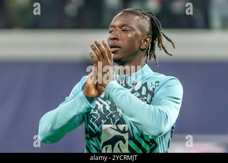 Leipzig, Deutschland 23. Oktober 2024 : Champions League - 2024/2025 - RB Leipzig vs FC Liverpool Im Bild : Amadou Haidara (Leipzig) Banque D'Images