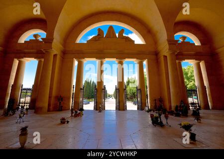 Arcades de Vérone, Vénétie cimetière ville région de l'Italie Banque D'Images