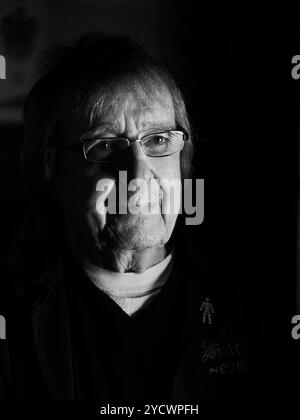 Bill Wyman au Oldie Literary Lunch 22/10/24 Banque D'Images