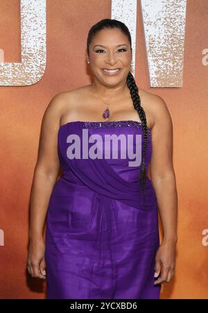 Los Angeles, CA. 23 octobre 2024. Sofie Calderon lors de la première de la série Paramount originale Lioness saison 2 au Linwood Dunn Theater le 23 octobre 2024 à Los Angeles, Californie. Crédit : Faye Sadou/Media Punch/Alamy Live News Banque D'Images