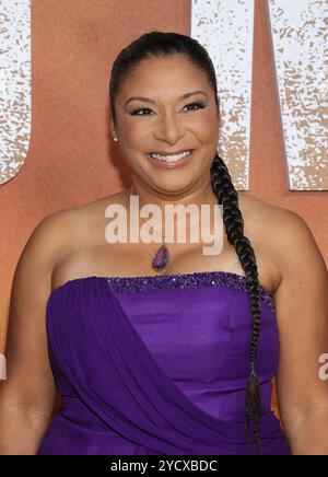 Los Angeles, CA. 23 octobre 2024. Sofie Calderon lors de la première de la série Paramount originale Lioness saison 2 au Linwood Dunn Theater le 23 octobre 2024 à Los Angeles, Californie. Crédit : Faye Sadou/Media Punch/Alamy Live News Banque D'Images