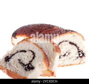 Bun aux graines de pavot Banque D'Images