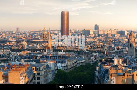 Vue panoramique sur Paris Banque D'Images