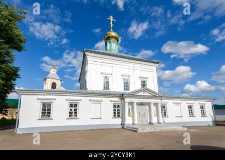 Temple de la descente du Saint-esprit sur les Apôtres à Borovichi, Russie Banque D'Images