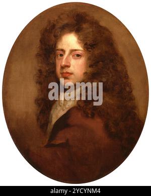 Autoportrait. Sir Godfrey Kneller. Entre 1672 et 1673 Banque D'Images