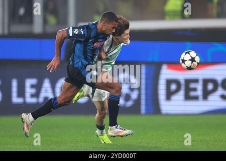 Bergame, Italie. 23 octobre 2024. Lors du match de l'UEFA Champions League au Stadio di Bergamo, Bergame. Le crédit photo devrait se lire : Jonathan Moscrop/Sportimage crédit : Sportimage Ltd/Alamy Live News Banque D'Images