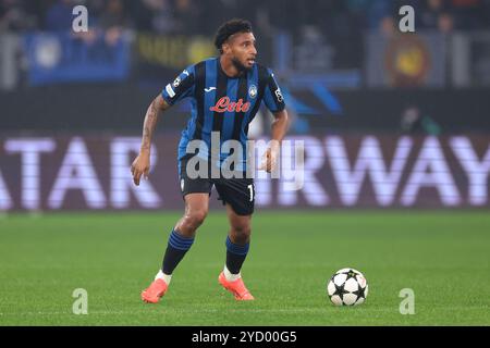 Bergame, Italie. 23 octobre 2024. Ederson d'Atalanta lors du match de l'UEFA Champions League au Stadio di Bergamo, Bergame. Le crédit photo devrait se lire : Jonathan Moscrop/Sportimage crédit : Sportimage Ltd/Alamy Live News Banque D'Images