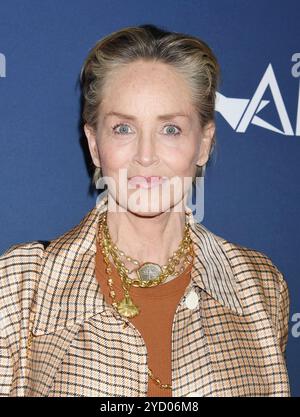 Hollywood, Californie, États-Unis. 23 octobre 2024. Sharon Stone assiste à la première de Zurwaski V Texas lors de l'AFI Fest 2024 au TCL Chinese 6 Theatres le 23 octobre 2024 à Hollywood, Californie. Crédit : Jeffrey Mayer/JTM photos, International/Media Punch/Alamy Live News Banque D'Images