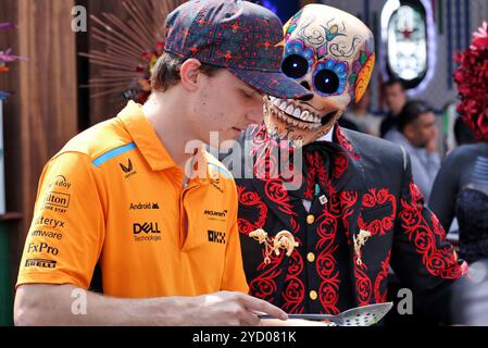 Mexico, Mexique. 24 octobre 2024. Oscar Piastri (AUS) McLaren. 24.10.2024. Championnat du monde de formule 1, Rd 20, Grand Prix du Mexique, Mexico, Mexique, journée de préparation. Le crédit photo devrait se lire : XPB/Alamy Live News. Banque D'Images