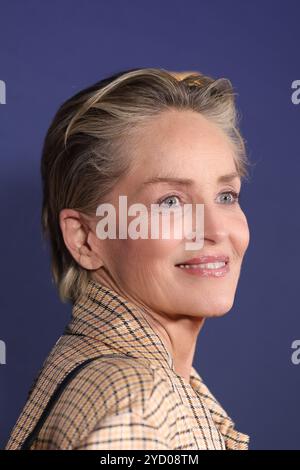 23 octobre 2024, Los Angeles, Californie, États-Unis : Sharon Stone au AFI Fest 2024 Zurwaski V Texas première au TCL Chinese 6 Theatres (crédit image : © Nina Prommer/ZUMA Press Wire) USAGE ÉDITORIAL SEULEMENT! Non destiné à UN USAGE commercial ! Banque D'Images