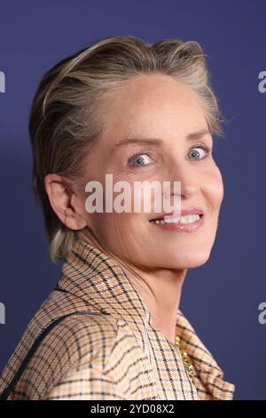 23 octobre 2024, Los Angeles, Californie, États-Unis : Sharon Stone au AFI Fest 2024 Zurwaski V Texas première au TCL Chinese 6 Theatres (crédit image : © Nina Prommer/ZUMA Press Wire) USAGE ÉDITORIAL SEULEMENT! Non destiné à UN USAGE commercial ! Banque D'Images