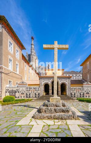 Convento de Santa Cruz do Buçaco, Luso, Mealhada, Aveiro district, Centro, Portugal Banque D'Images